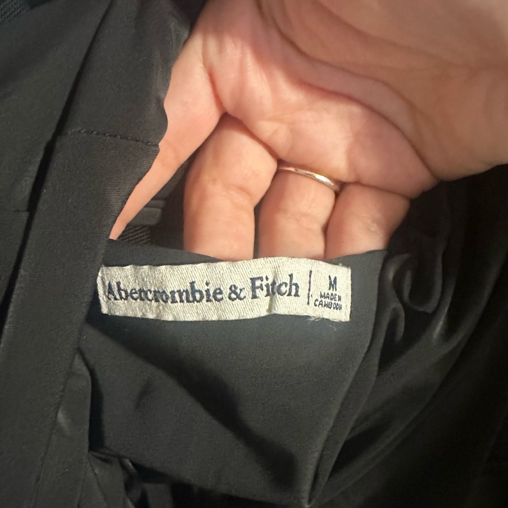 Abercrombie & Fitch Black Sheer Corset Bodysuit - Picture 3 of 3